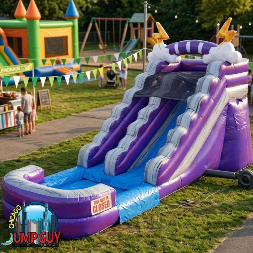 15Ft Thunder Bolt rental for Skokie IL events in ZIP codes 60076 and 60077