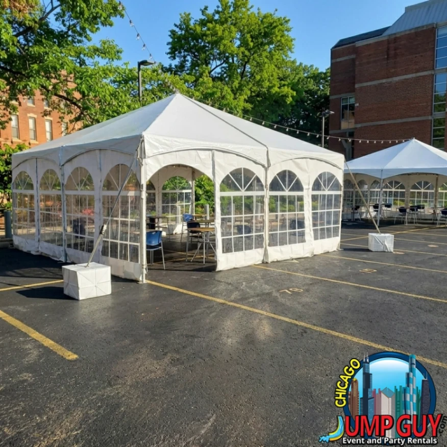 X Keder Frame Tent rental for Skokie IL events in ZIP codes 60076 and 60077