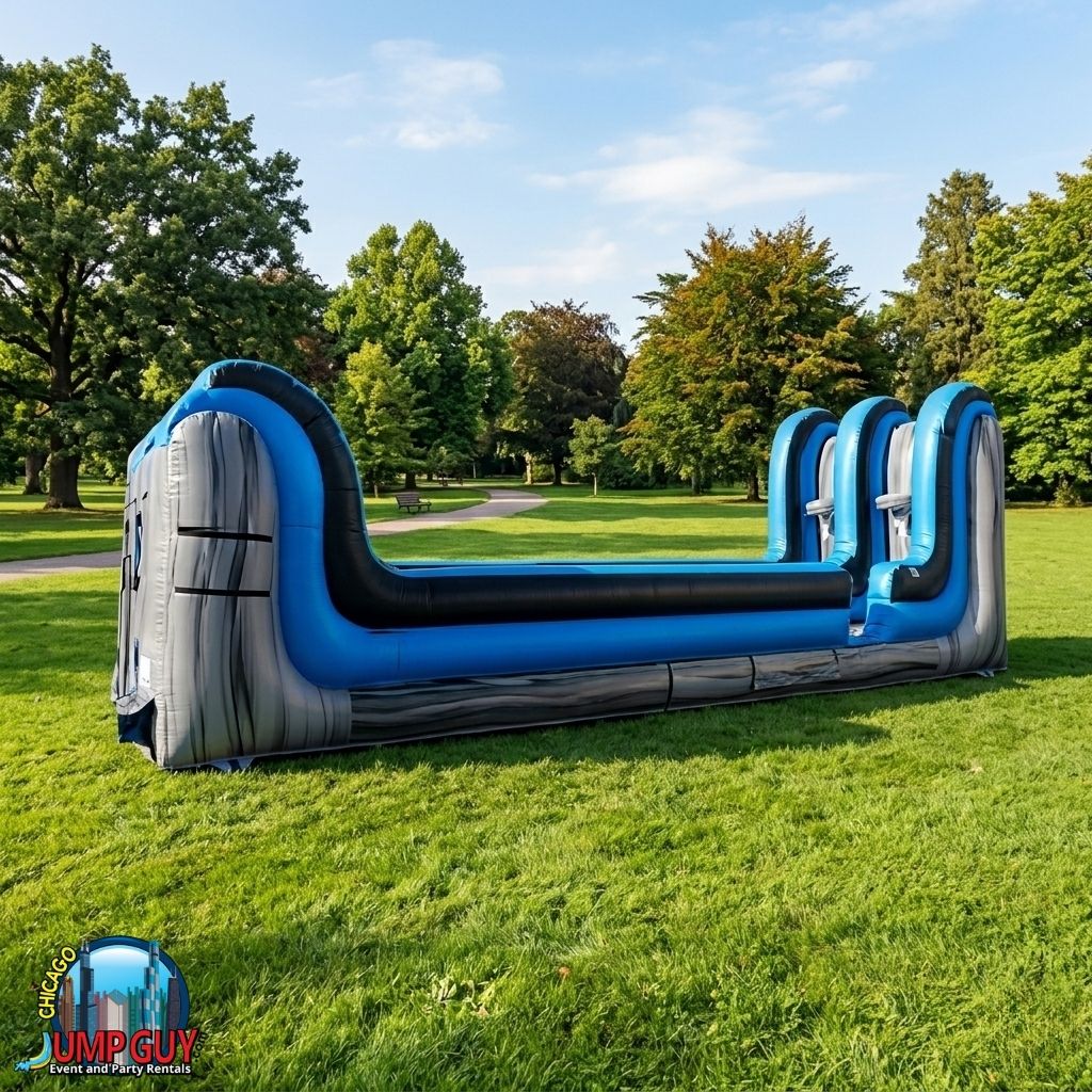 Jump Guy booking badge - reserve Skokie IL party rentals at jumpguy.com