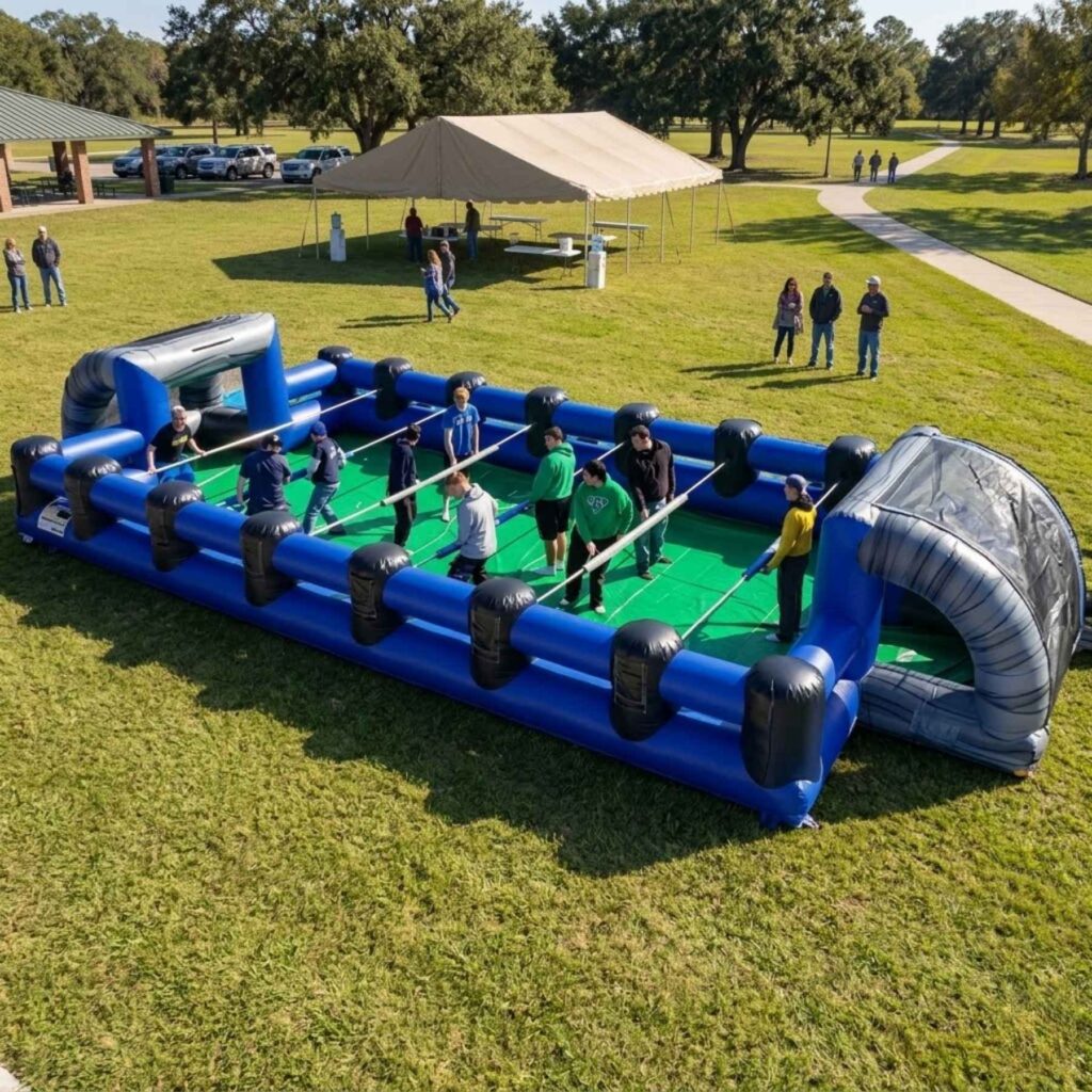 Human Foosball rental for Skokie IL events in ZIP codes 60076 and 60077