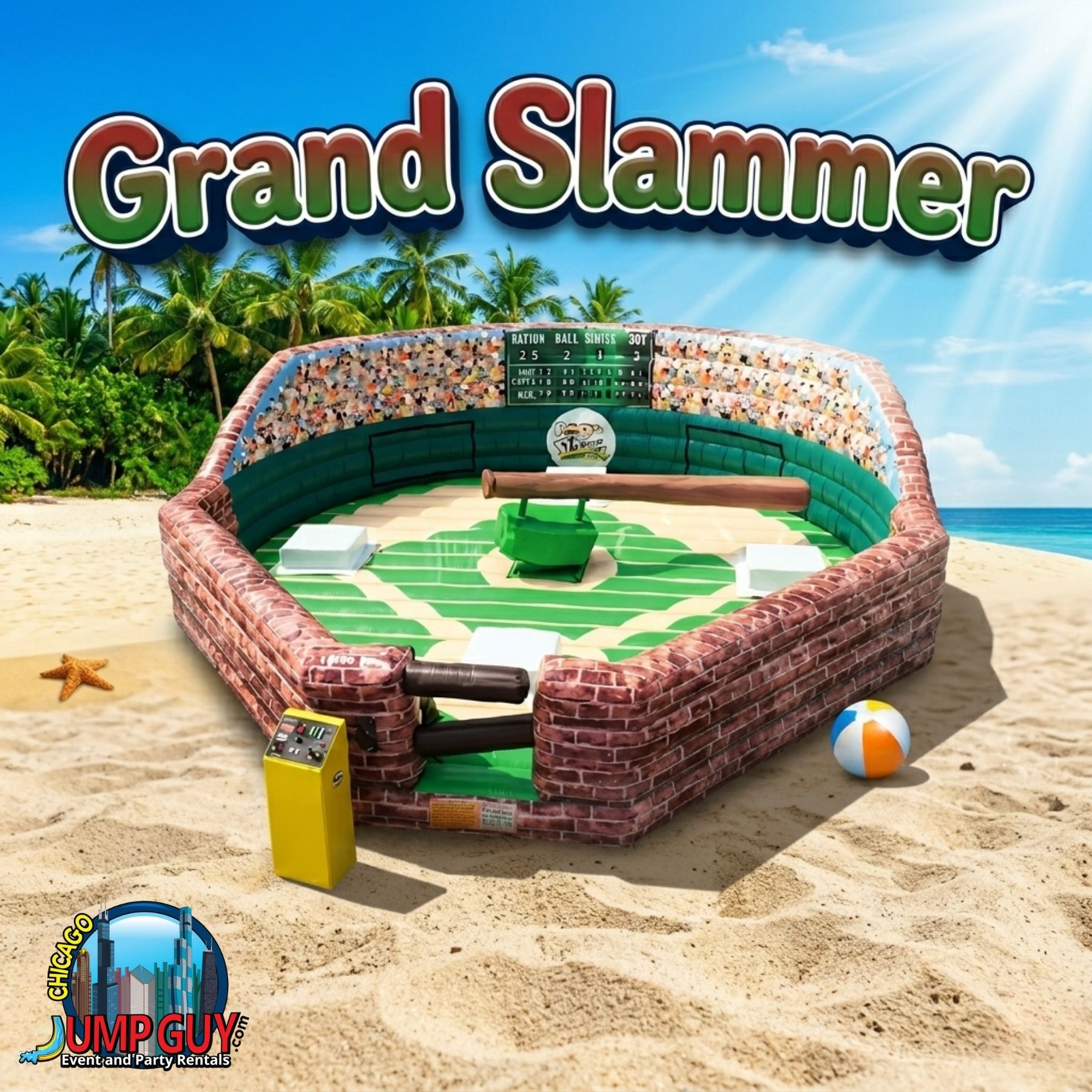 Grand Slammer Premium Two Player Challenge rental for Skokie IL events in ZIP codes 60076 and 60077