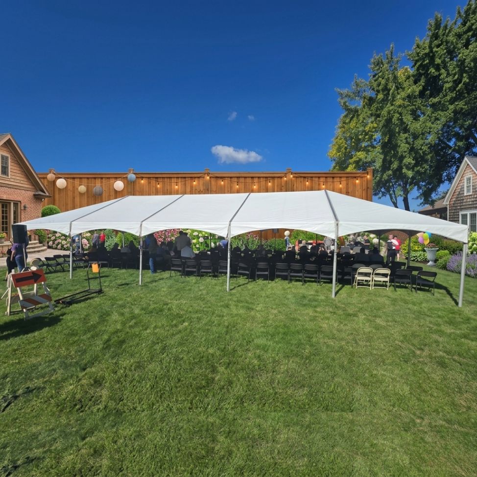 Large Format Event Tent rental for Skokie IL events in ZIP codes 60076 and 60077