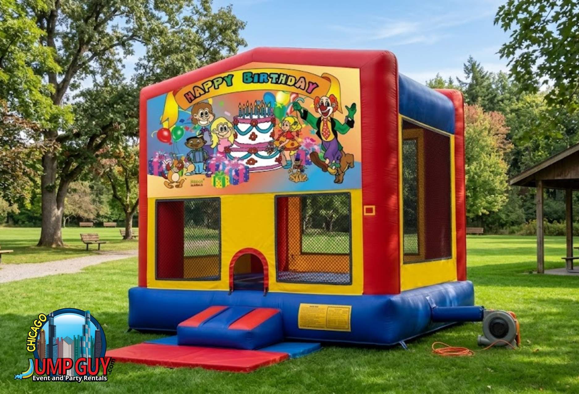 Standard Bounce House rental for Skokie IL events in ZIP codes 60076 and 60077