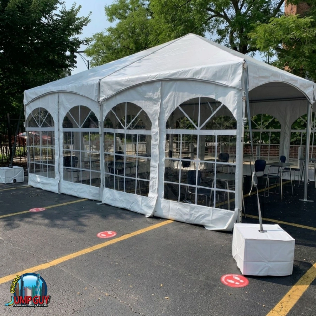 Tent Side Walls for Keder High Peak Tent Rental in Skokie IL